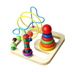 LABIRINTO COM PIRAMIDE DIDÁTICA - SPIDER iMPORT - 10902