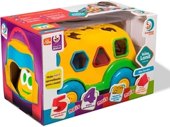 BABY LAND DINO ESCOLAR EM PLÁSTICO E CX CARTONADA - CARDOSO - 3028