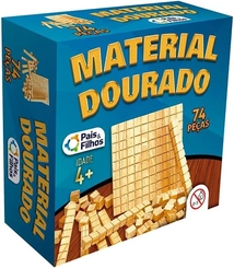 MATERIAL DOURADO 74 PÇS - PAIS E FILHOS - 2910