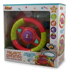 VOLANTE SONORO 3 EM 1 - ZOOP TOYS - 1317