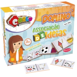 JOGO DOMINÓ ASSOCIAÇÃO DE IDEIAS - CARLU - 3003