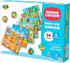 BRINQUEDO EDUCATIVO BINGO DOS ANIMAIS - GGBPLAST - 1016