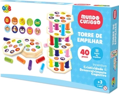 TORRE DE EMPILHAR DIVERTIDA - GGBPLAST - 1075