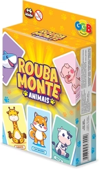 JOGO ROUBA MONTE - ANIMAIS - GGBPLAST - 1089