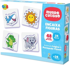 JOGO ENCAIXA FIGURAS - GGBPLAST - 1113