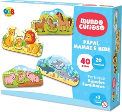 JOGO PAPAI, MAMAE E BEBE - GGBPLAST - 1116