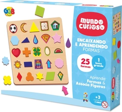 ENCAIXANDO E APREDENDO - FORMAS - GGBPLAST - 1122