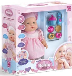 BONECA MINI BOLITA PRIMEIRAS COMIDINHAS - ROMA - 5368