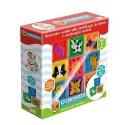 (SC) CUBO EDUCATIVO EM VINIL E CX EM CARTONADO - ALPHA - 3000