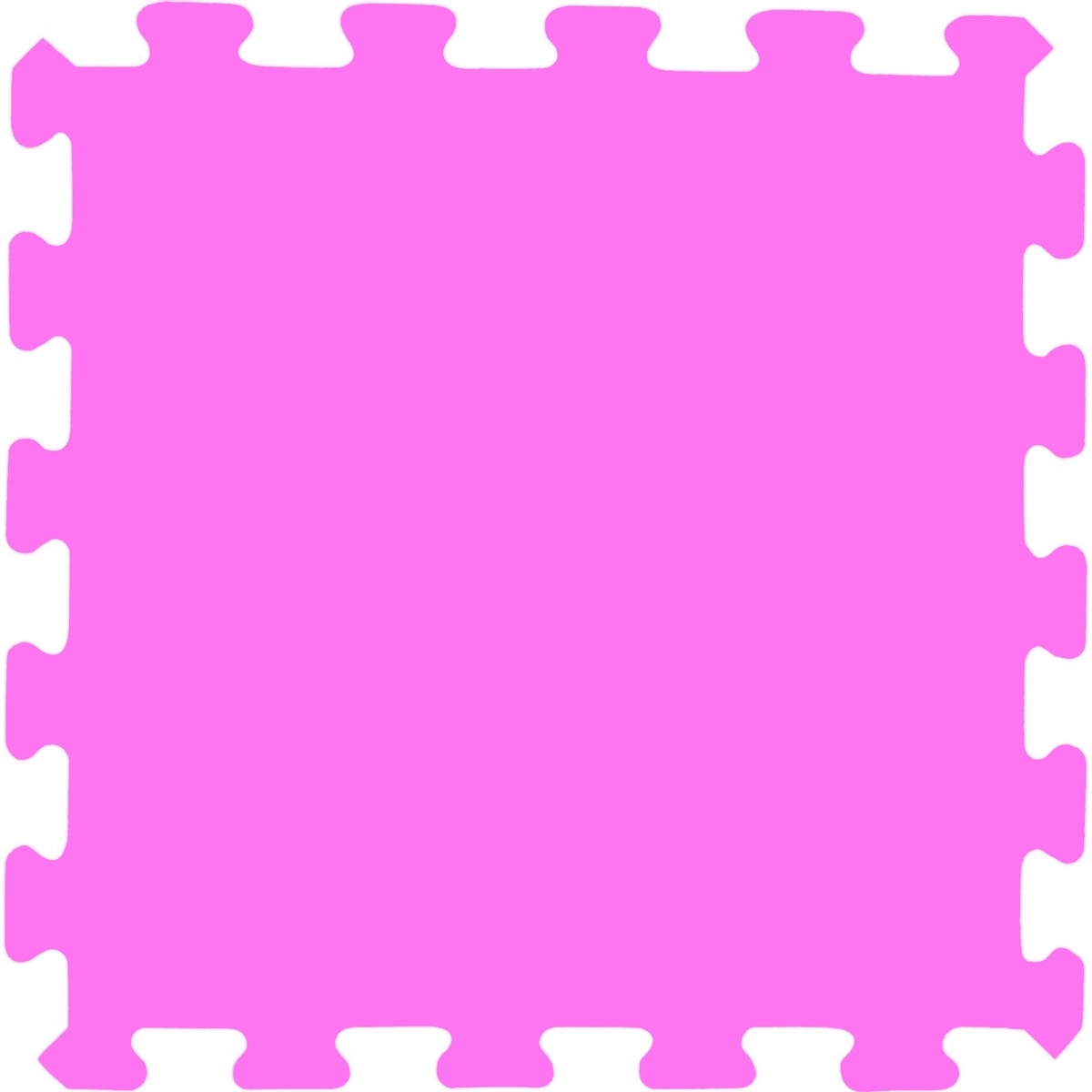 Placa De Eva 50 X 50 X 1cm Rosa 7996