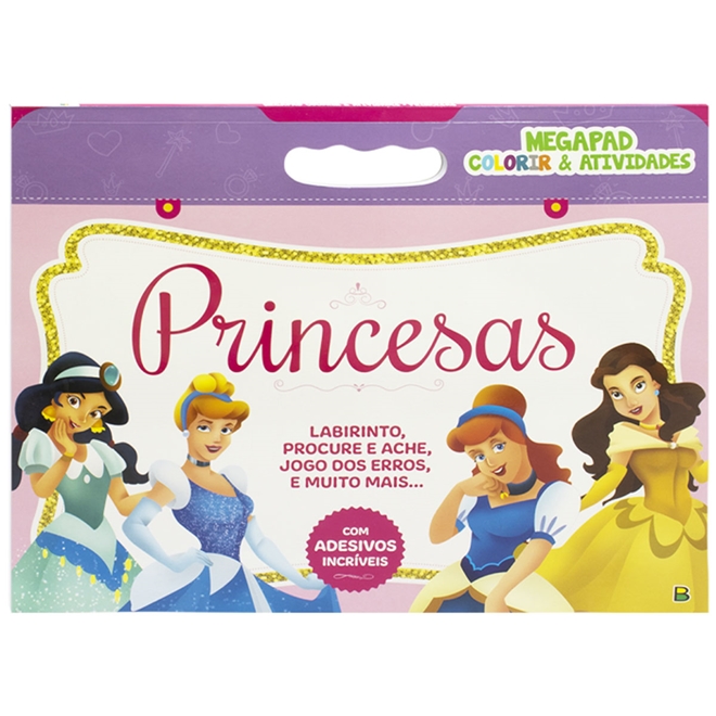 DISNEY PRINCESA: AMIGOS DAS PRINCESAS (LIVRO PARA COLORIR