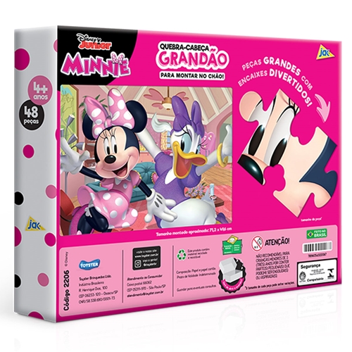Turma da Mônica - Quebra-cabeça Grandão - 48 peças - Toyster Brinquedos :  : Brinquedos e Jogos