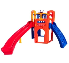 PLAYGROUND ROYAL PLAY COM ESCORREGADOR CURVO SEM ESCADA - 19009