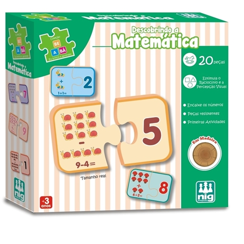 Casa da Educação - Kit De Números Matemáticando 30 Peças