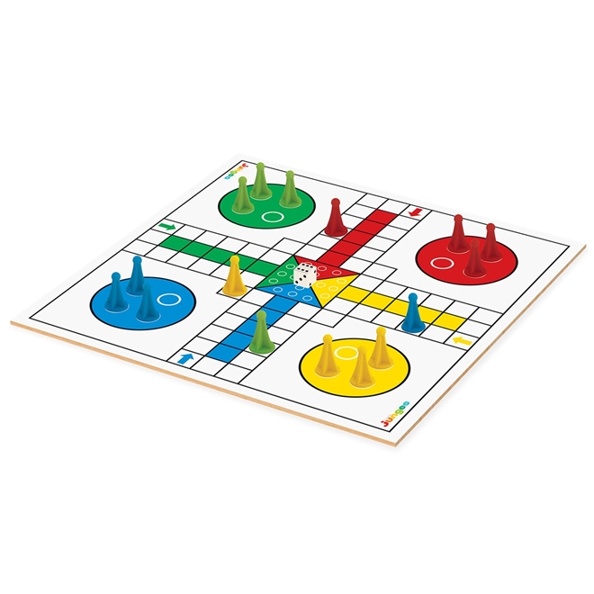 Jogo Ludo Em Sacola Plástica Para 4 Pessoas 60187 Xalingo