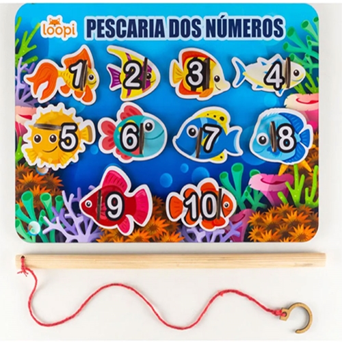 Pescando Com A Matemática - Jogo Educativo dos números