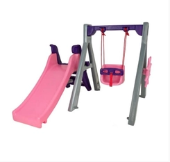 PLAYGROUND BABY UNICÓRNIO PLAY COM GANGORRA E ESCORREGADOR - FRESO - 7131