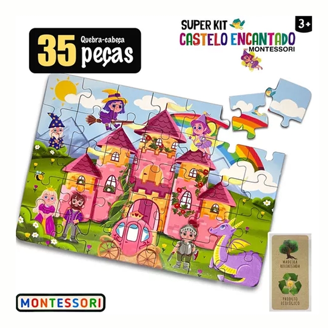 Kit Jogos 3 - À partir de 5 anos - Castelarte - Brinquedos