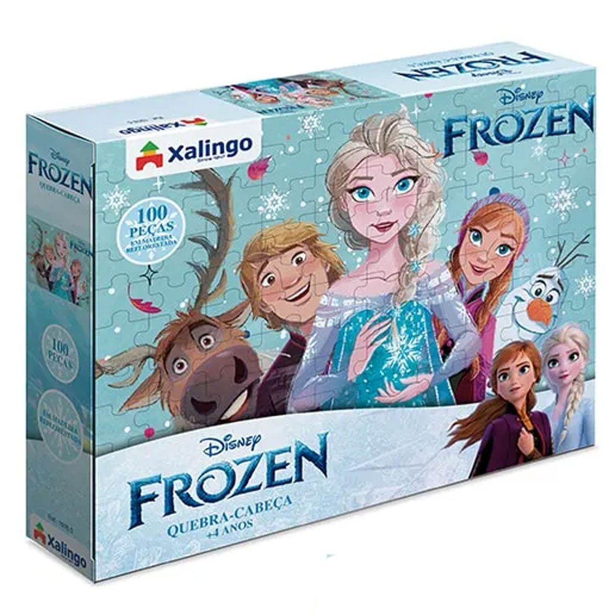 Casa da Educação - Quebra Cabeça Frozen 2 Disney Com 100 Peças ...