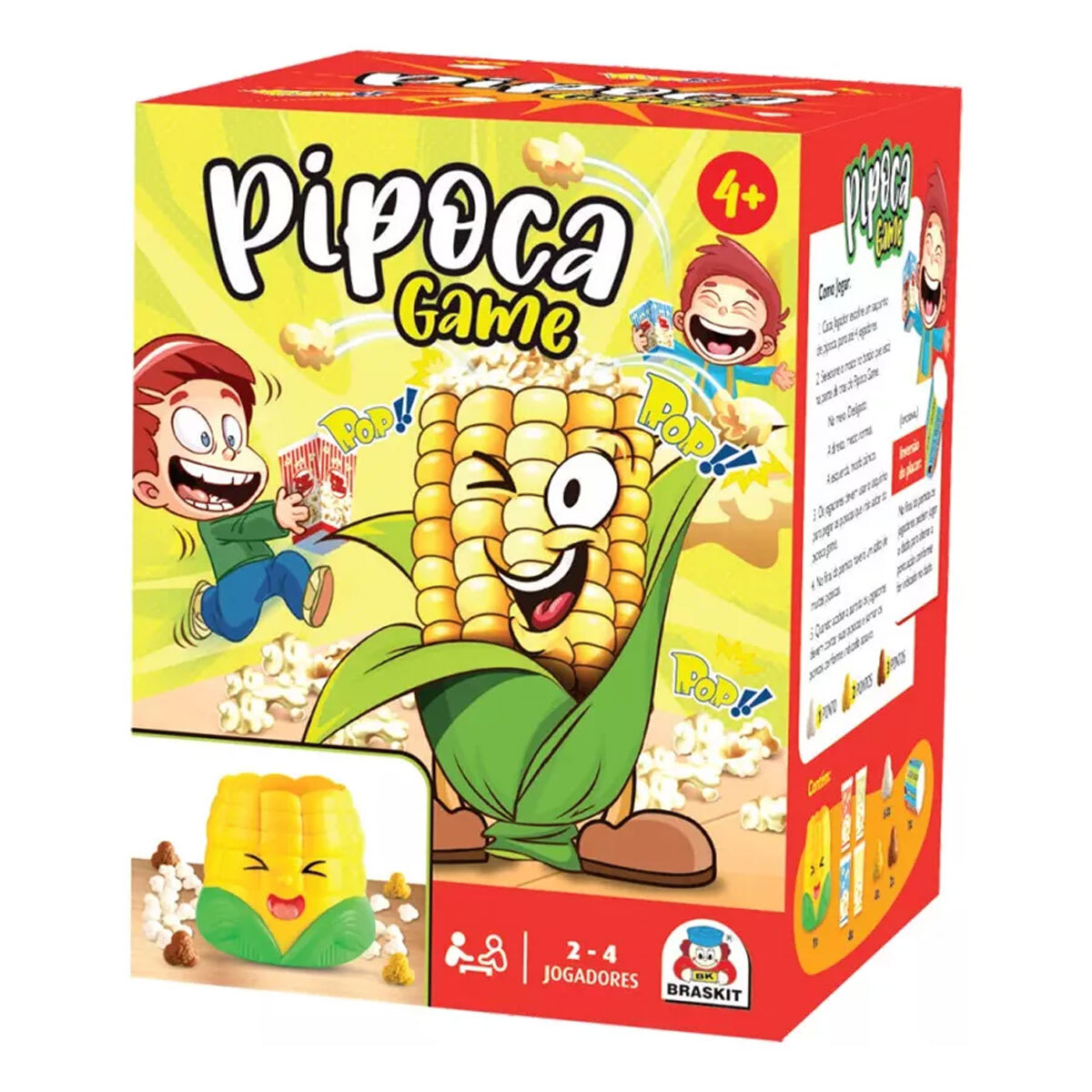 Casa da Educação - Jogo Pipoca Game - Braskit - 1201