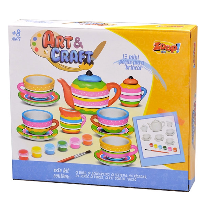 Brinquedo Educativo de Pintar Colorir Infantil Mini Artista