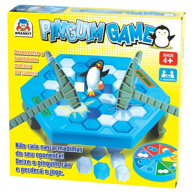 Pinguim - página de pintura, jogo para crianças e crianças - escolha a cor  - quebra-cabeça