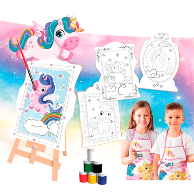 Pintar Unicornio Colorir Desenhos animados Jogos de Meninas Video Infantil  Cor Brinquedos criança 