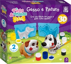 JOGO PINTE E MOLDE  PETS - NIG - 235