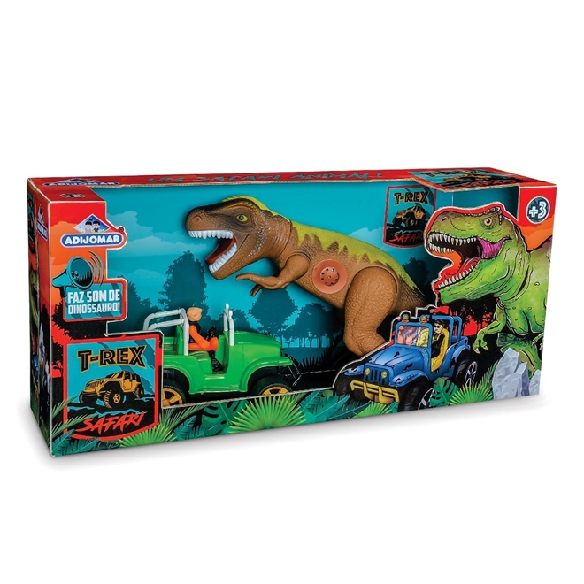 Dinossauro T-Rex Sonoro - Bbr Toys