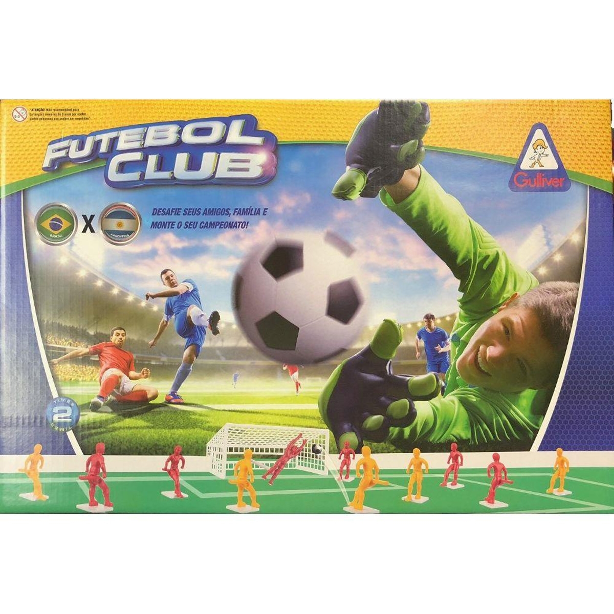 Jogo Futebol Club Copa do Mundo: Brasil x Argentina - Gulliver