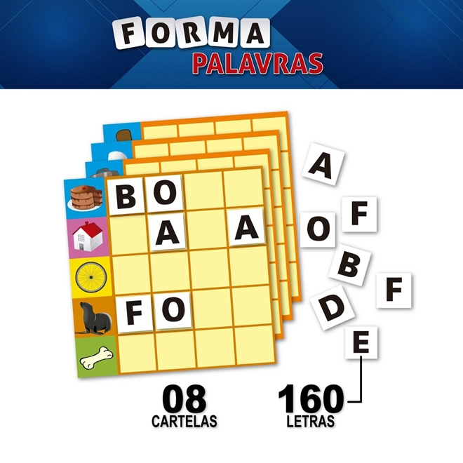 JOGO FORMA PALAVRAS - PAIS & FILHOS - 3003