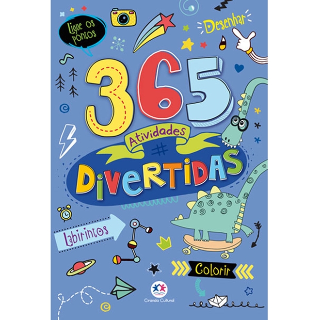 Livro 365 Jogos Divertidos Volume II Ciranda Cultural