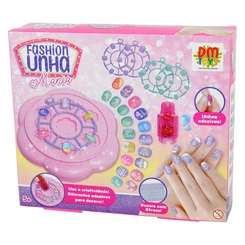 FASHION UNHA MANIA ADESIVOS - DM TOYS - 6570