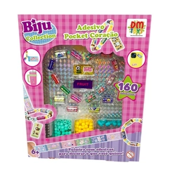 BIJU COLLECTION ADESIVO POCKET - DM TOYS - 104