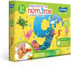 JOGO EXPLORANDO OS NUMEROS - TOYSTER - 3161