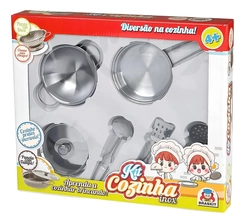 KIT COZINHA INOX - TACHO - BRASKIT - 8904
