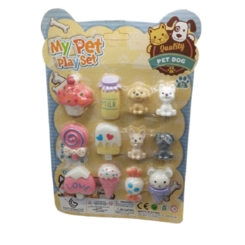 PET HORA DO LANCHE 9PÇS - SPIDER IMPORT - 23245