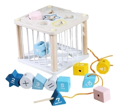 CUBOS SENSORIAL COM ENCAIXES - SPIDER IMPORT - 2157
