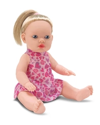 BONECA TITI COM CABELO - BAMBOLA - 824