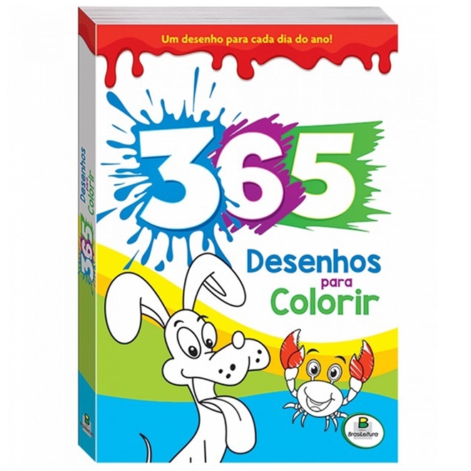 Livro para Colorir 365 Atividades e Desenhos Patrulha Canina - CELL  Brinquedos Educativos ®