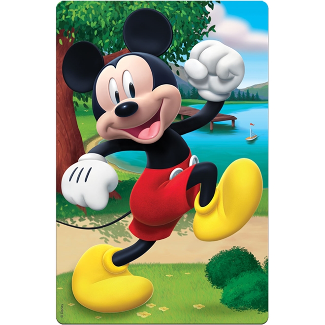 Jogo Quebra Cabeça Infantil Mickey Mouse 100 pçs Toyster - Quebra-Cabeça -  Magazine Luiza