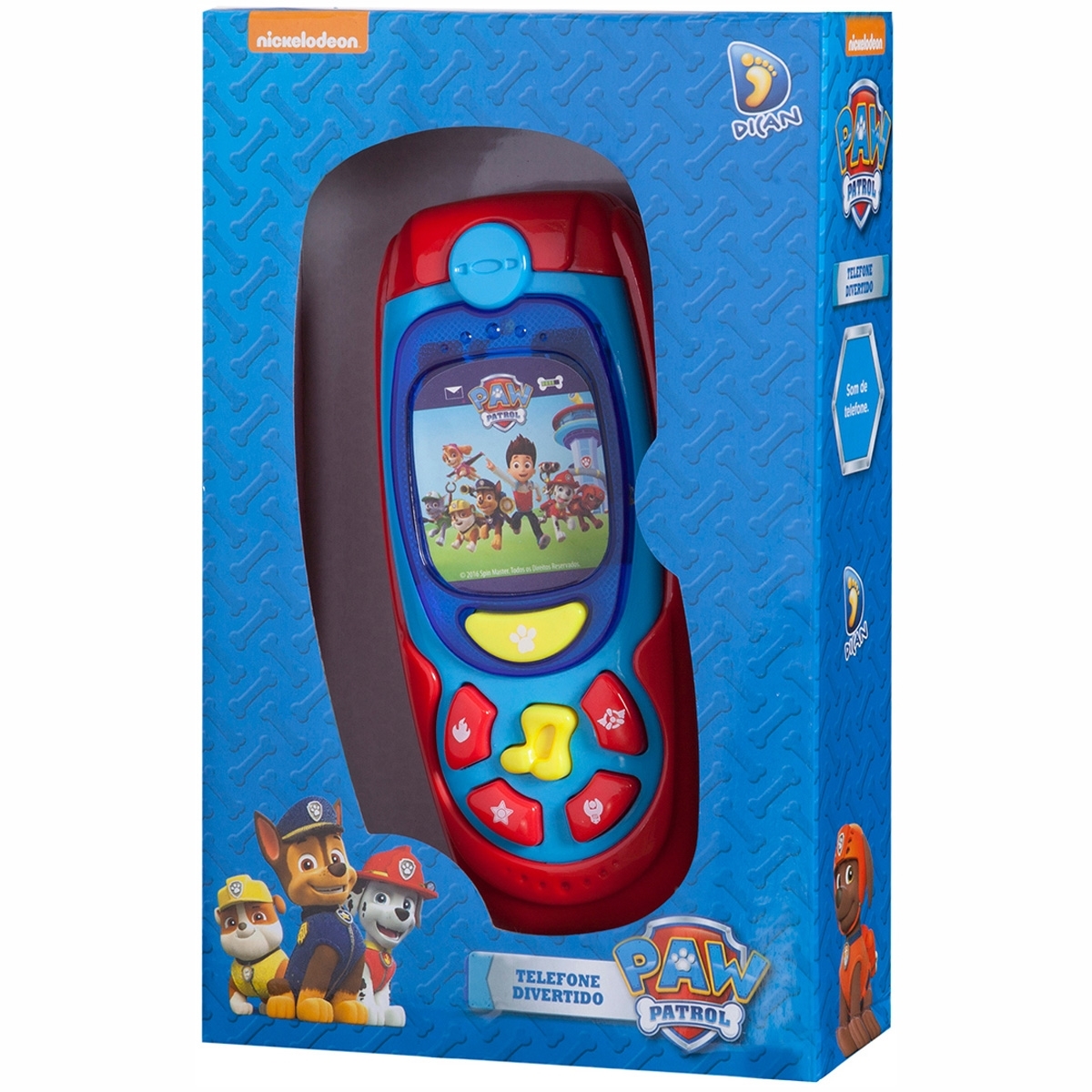 Telefone Divertido Patrulha Canina - Dican