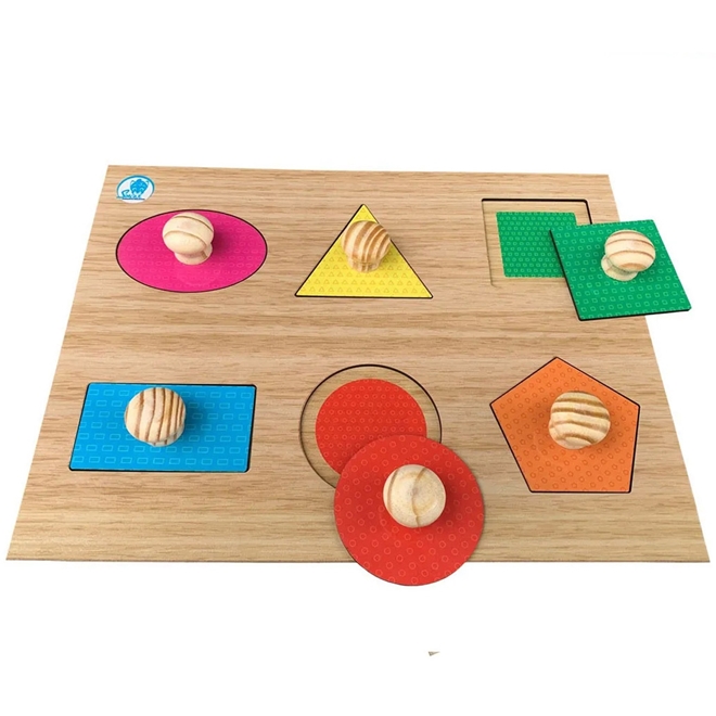 Quebra-cabeça várias formas - Enigma Botão Jumbo Formas  Quebra-cabeça  formas geométricas, material educação infantil brinquedo sensorial para  formas e cores : : Brinquedos e Jogos