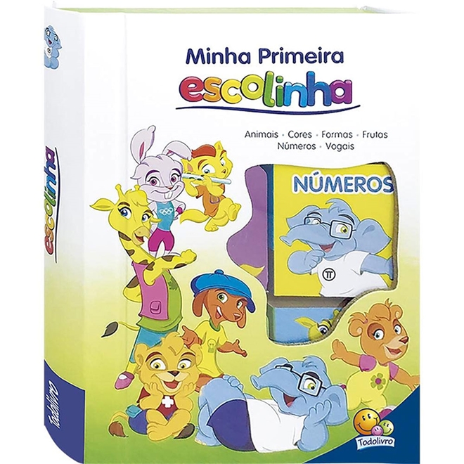 Livro Infantil Escolinha Jogos Educativos Todo Livro - minipreco