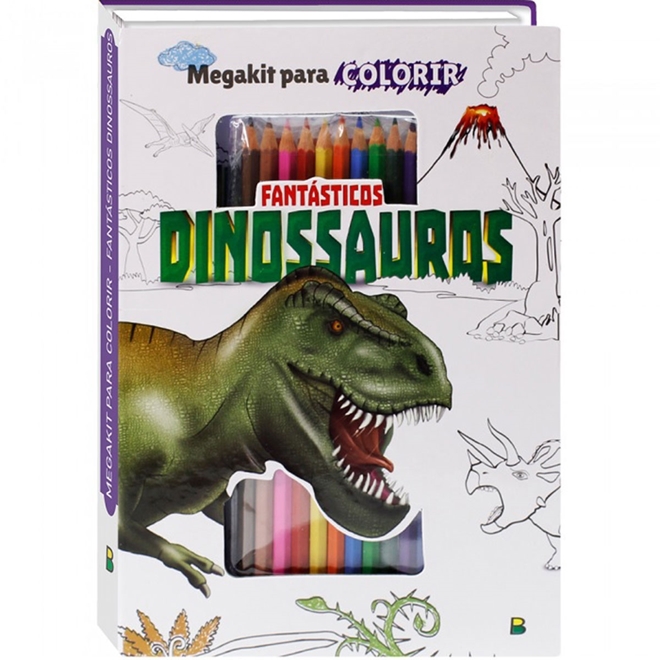 Livro para Colorir - Dinossauros