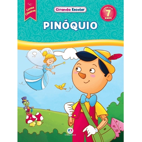 Quebra cabeca de madeira do PINOQUIO - compre jogos pedagogicos