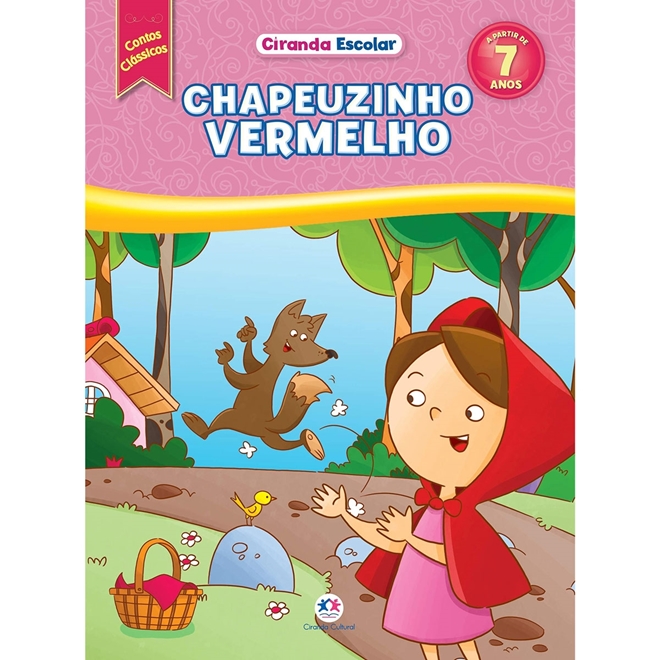 Livro quebra-cabeça Chapeuzinho Vermelho - Blu Editora no