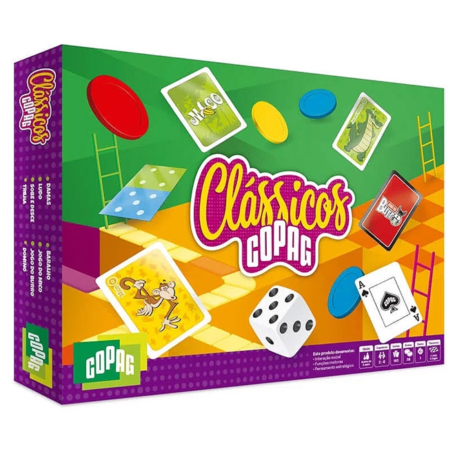 Jogo de tabuleiro Ludo coluna - Jogos Educativos/Pedagogicos