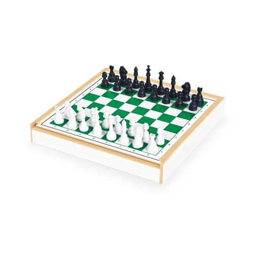 Jogo tabuleiro 3 em 1 xadrez damas e trilha junges 719