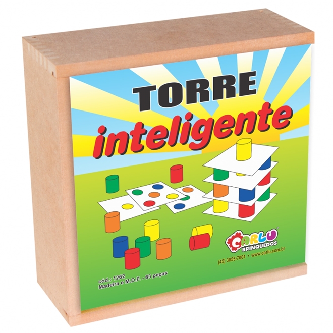 Jogo De Tirar Peças Da Torre Equilibrio De Madeira